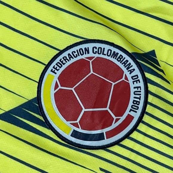 Colombia Soccer FIFA Adidas Climalite New Futbol Soccer Mens Jersey - Picture 5 of 7